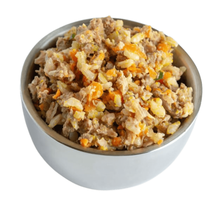 Plato de alimento natural